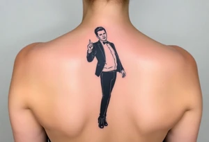 Rick Astley Never Gonna Give You Up Dance Pose tattoo idea