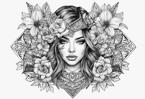 Fine line tattoo idea