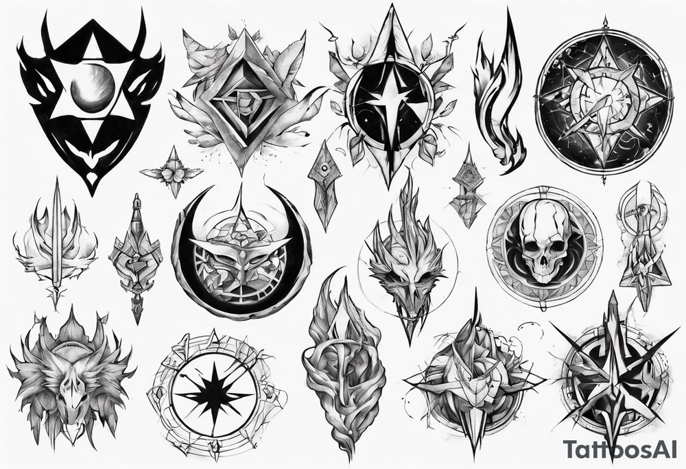Destiny tattoo idea