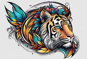 Animal fair tattoo idea