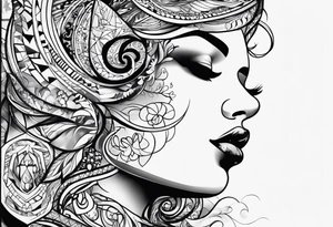 Write: no need to run after the time tattoo idea