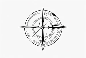 Flash Sagittarius tattoo idea