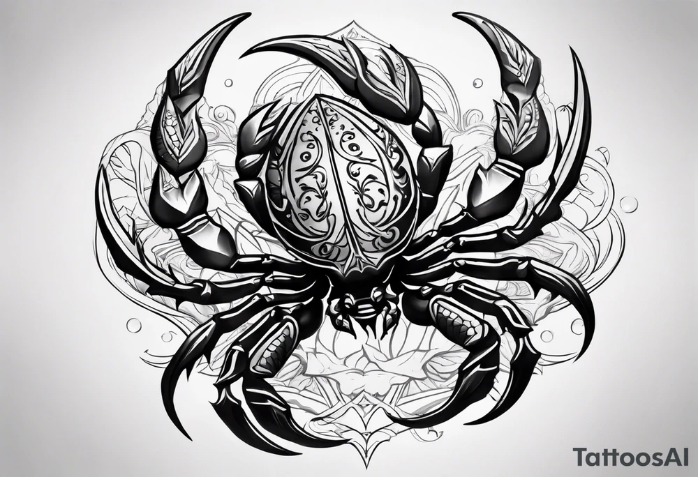 scorpio tattoo idea