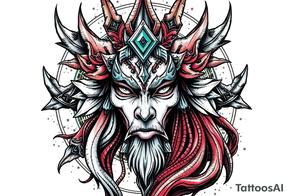 craft symbolism, mystical tattoo idea