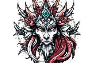 craft symbolism, mystical tattoo idea