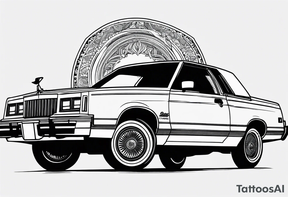 1984 Chrysler lebaron tattoo idea