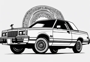 1984 Chrysler lebaron tattoo idea