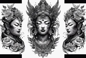 Shadow god tattoo idea