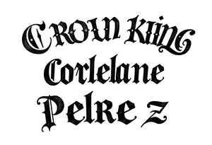 Crown King Corleone Perez tattoo idea