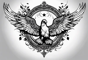 Masterpiece Mastering peace tattoo idea