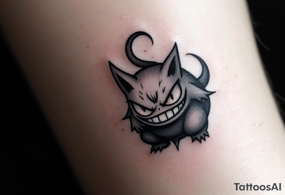 gengar pokemon tattoo idea