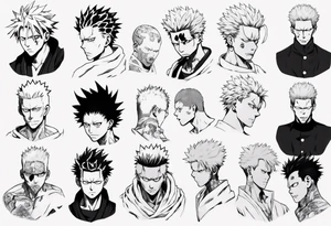 Jujutsu kaisen tattoo idea