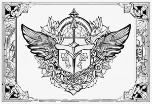 Invictus tattoo idea