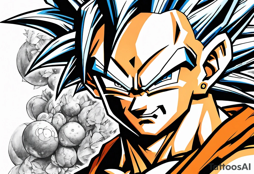 dragonball z tattoo idea