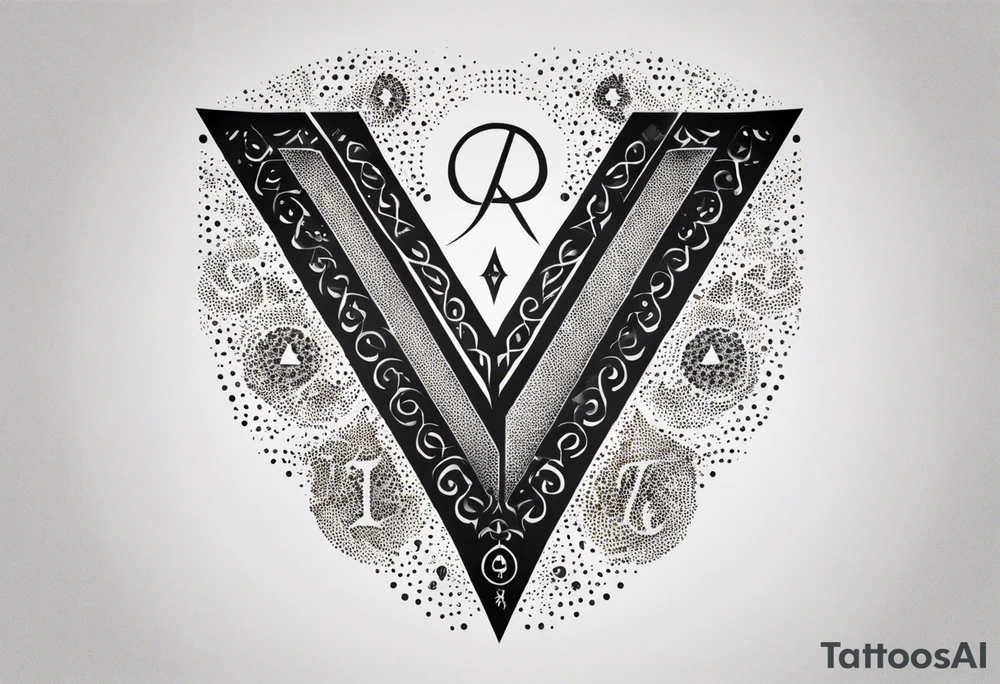 Nordic rune tattoo tattoo idea