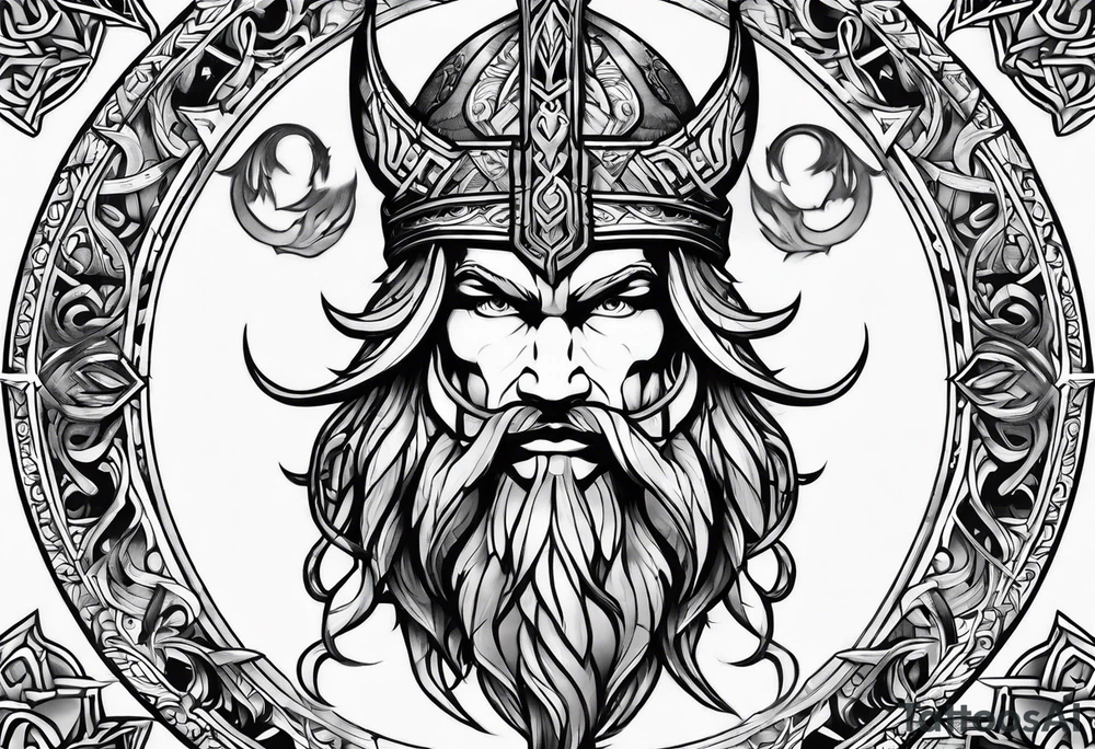norse mythology tattoo idea