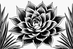 Ghost agave tattoo idea