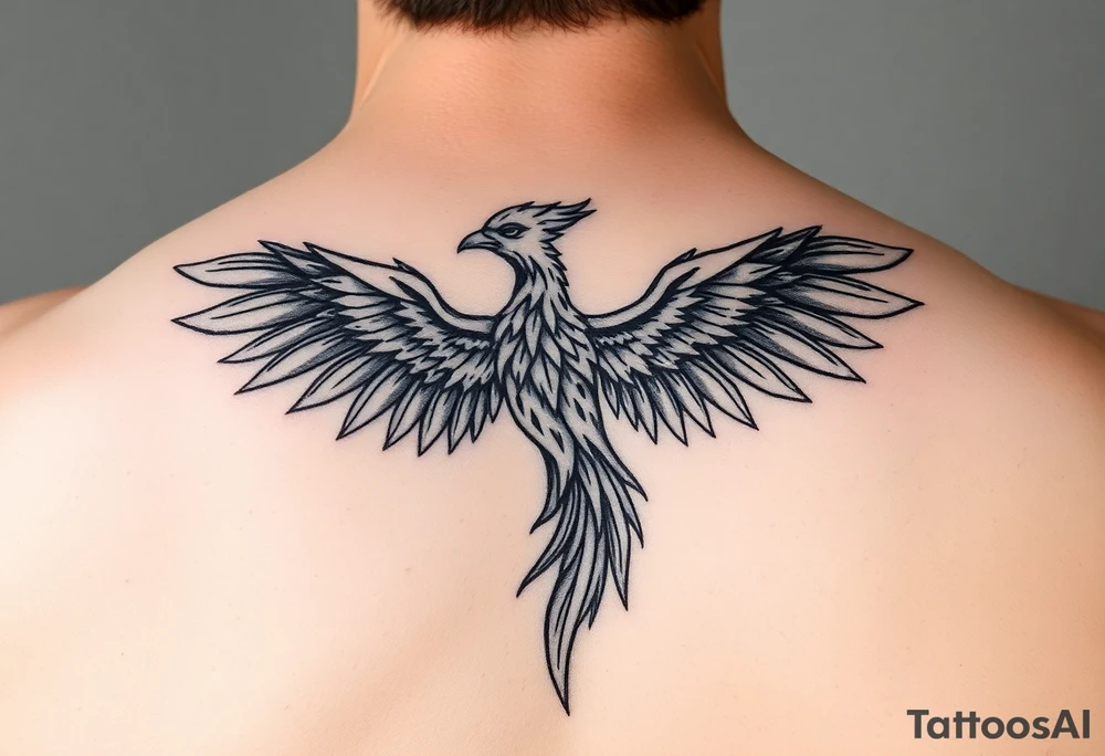 A Phoenix tattoo idea