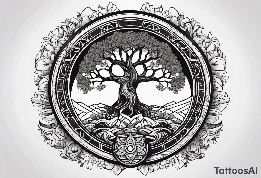 Yggdrasil tattoo idea