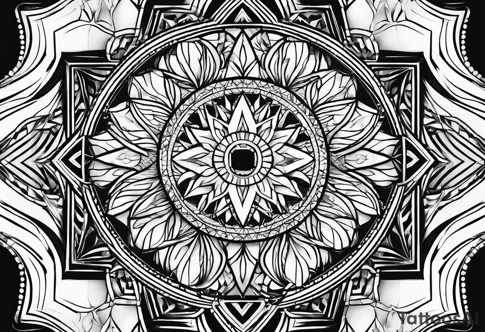 losange tattoo idea