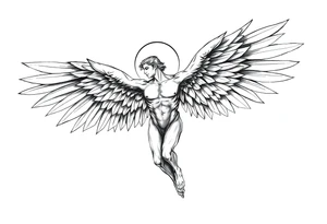 Icarus Mythology tattoo idea