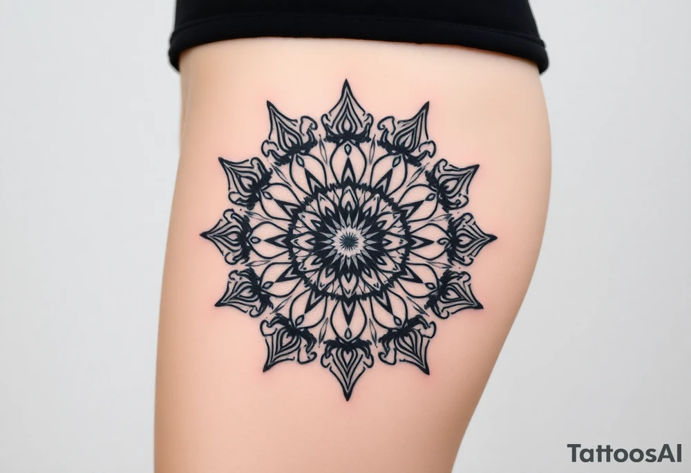 kaleidoscope tattoo idea