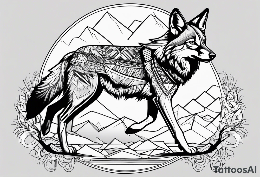 Wiley Coyote tattoo idea