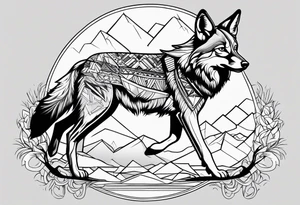 Wiley Coyote tattoo idea