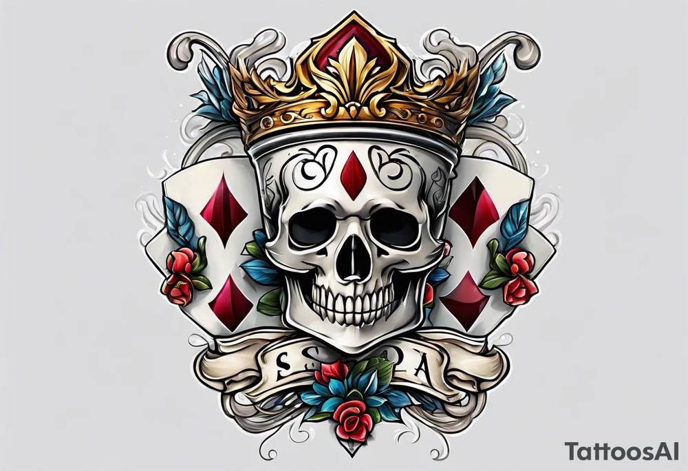 Spades tattoo idea