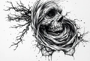 Life created, life lived, end of life tattoo idea