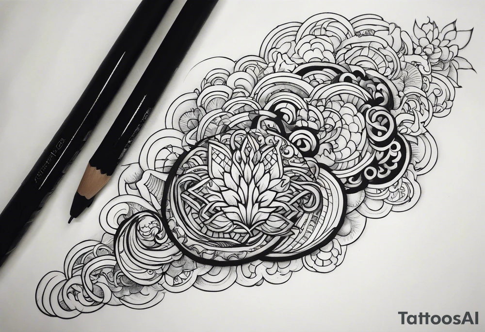 chinesecloud, hands tattoo idea