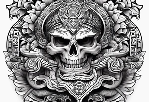 aztec snake 

sleeve tattoo idea