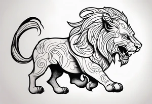 Chimera tattoo idea