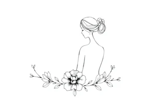 Dad and daughter memorial tattoo tattoo idea