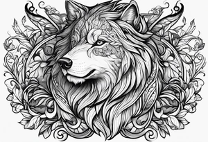bark and foliage for wirst tattoo idea