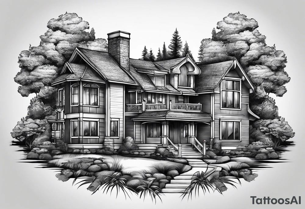 Real estate tattoo idea