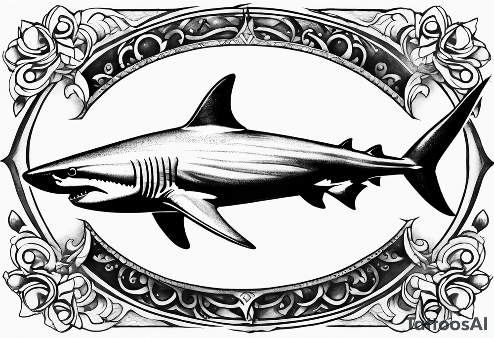 Shark tattoo idea