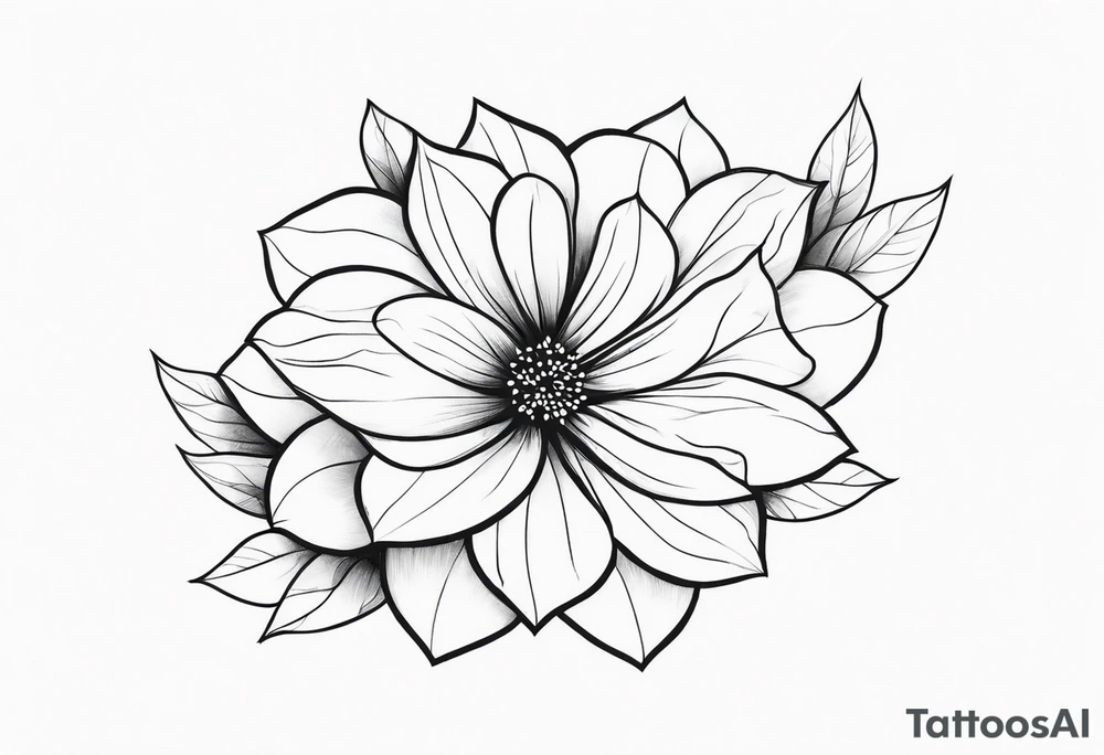 Flower back tattoo tattoo idea