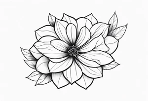 Flower back tattoo tattoo idea