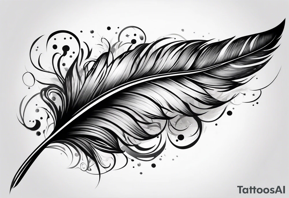 Feather tattoo tattoo idea