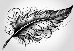 Feather tattoo tattoo idea