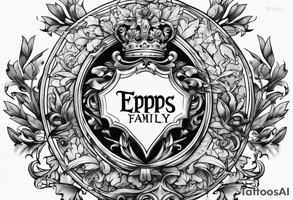 Epps Family Crest tattoo idea