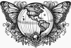 Earth fairy tattoo idea