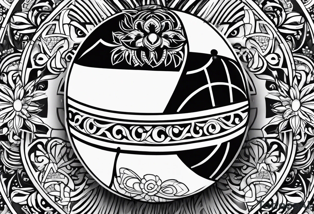 Pickleball tattoo idea