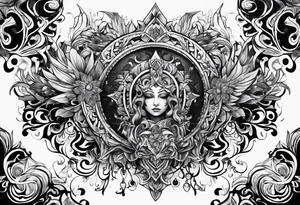 Amalgamate the names Adamczyk- Midjord tattoo idea