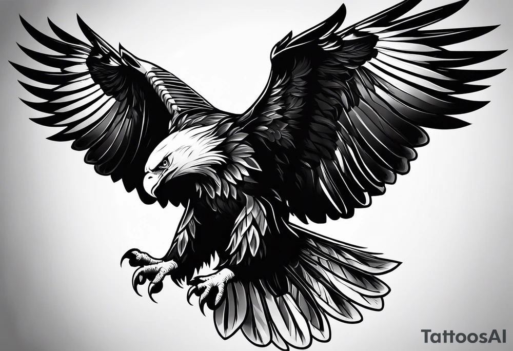 Roman Eagle tattoo idea