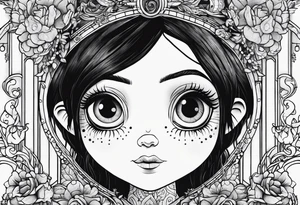 coraline and the secret door tattoo idea