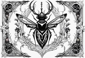 The Mantis Lords from Hollow Knight tattoo idea