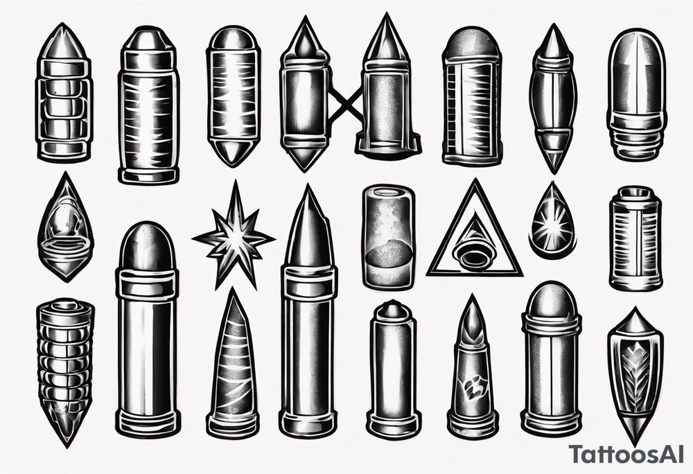 artillery shell tattoo idea