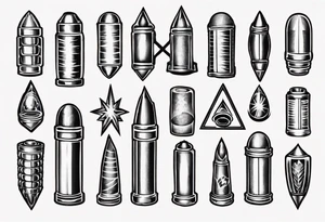 artillery shell tattoo idea